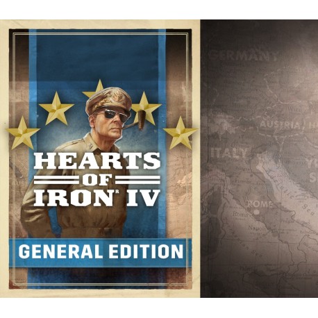 Hearts of Iron IV: General Edition RoW PC Steam CD Key