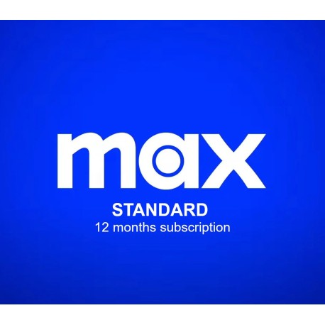 HBO Max Standard 12 Months Subscription Account