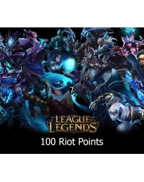 League of Legends 100 RP Prepaid Card US