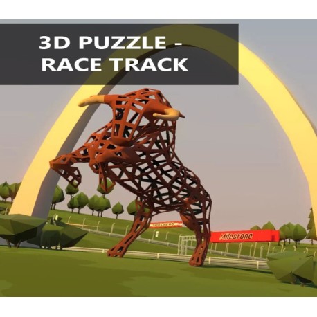 3D PUZZLE - Race Track PC Steam CD Key