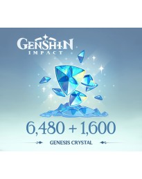 Genshin Impact - 6,480 + 1,600 Genesis Crystals redeemcodeonline.com Voucher