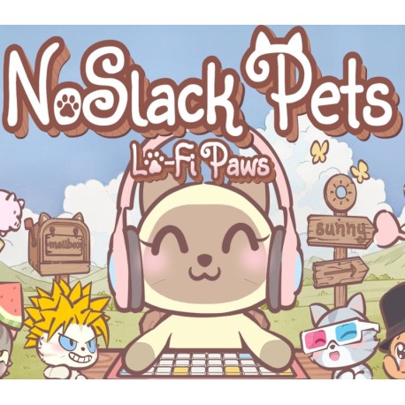 NoSlack Pets: Lo-Fi Paws PC Steam CD Key