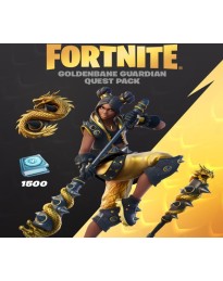 Fortnite - Goldenbane Guardian Quest Pack + 1500 V-Bucks Challenge ZA XBOX One / Xbox Series X|S CD Key