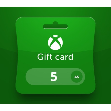 XBOX Live AUD 5 Prepaid Card AU