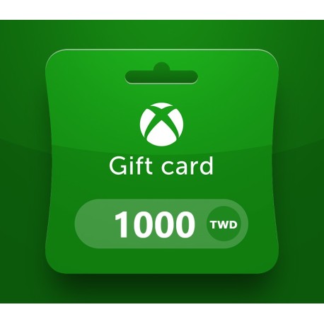 XBOX Live TWD 1000 Prepaid Card TW