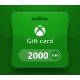 XBOX Live TWD 2000 Prepaid Card TW
