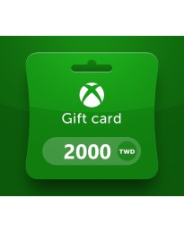 XBOX Live TWD 2000 Prepaid Card TW
