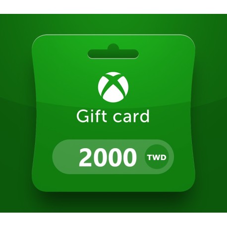 XBOX Live TWD 2000 Prepaid Card TW