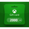 XBOX Live TWD 2000 Prepaid Card TW