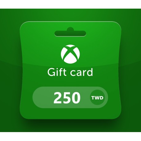 XBOX Live TWD 250 Prepaid Card TW