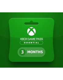 XBOX Game Pass Essential - 3 Month Subscription Card LATAM