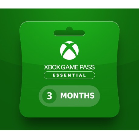 XBOX Game Pass Essential - 3 Month Subscription Card LATAM