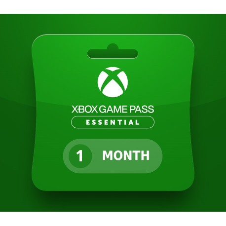 XBOX Game Pass Essential - 1 Month Subscription Card