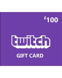 Twitch GBP 100 Gift Card UK
