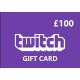 Twitch GBP 100 Gift Card UK