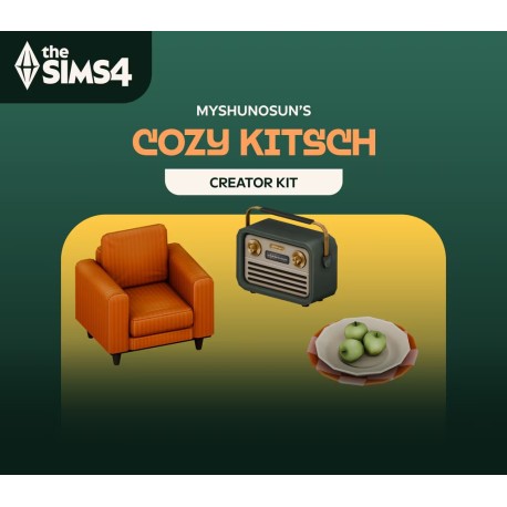 The Sims 4 - Cozy Kitsch Kit DLC EU PC EA App CD Key