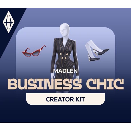 The Sims 4 - Business Chic Kit DLC EU PC EA App CD Key