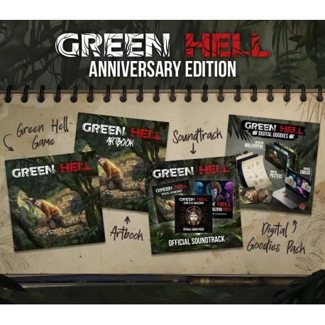 Green Hell Anniversary Edition RoW PC Steam CD Key