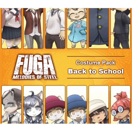Fuga: Melodies of Steel - Back to School Costume Pack DLC PC Steam CD Key