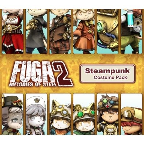 Fuga: Melodies of Steel 2 - Steampunk Costume Pack DLC PC Steam CD Key
