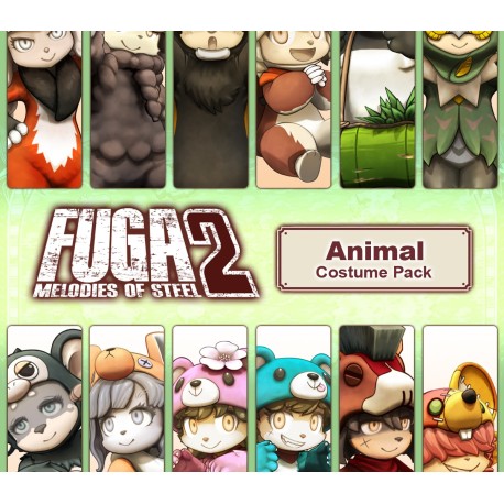 Fuga: Melodies of Steel 2 - Animal Costume Pack DLC PC Steam CD Key
