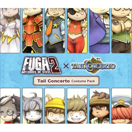 Fuga: Melodies of Steel 2 - Tail Concerto Costume Pack DLC PC Steam CD Key