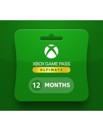 Xbox Game Pass Ultimate - 12 Month Subscription Card