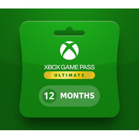 Xbox Game Pass Ultimate - 12 Month Subscription Card