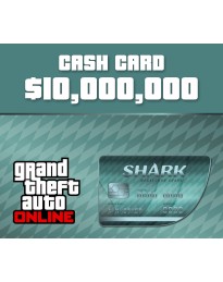 Grand Theft Auto Online - 10,000,000 Megalodon Shark Cash Card US Xbox Series X|S CD Key