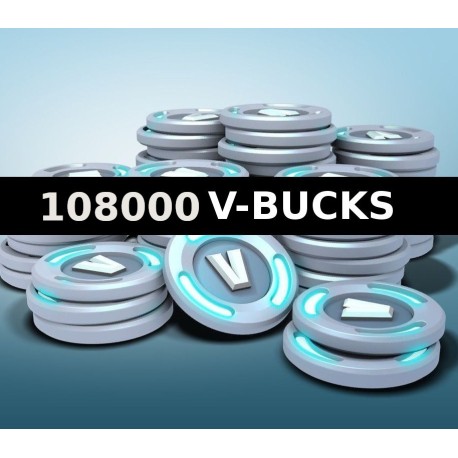 Fortnite - 108000 V-Bucks Epic Games Account