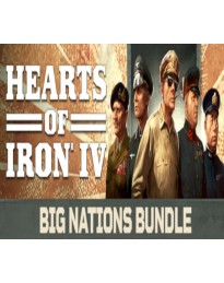 Hearts of Iron IV: Big Nations Bundle PC Steam CD Key