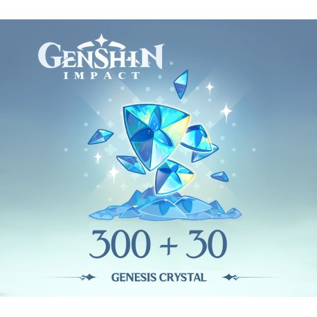 Genshin Impact - 300 + 30 Genesis Crystals Hank Games Voucher
