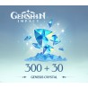 Genshin Impact - 300 + 30 Genesis Crystals Hank Games Voucher