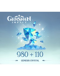 Genshin Impact - 980 + 110 Genesis Crystals Hank Games Voucher