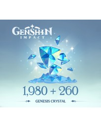 Genshin Impact - 1,980 + 260 Genesis Crystals Hank Games Voucher