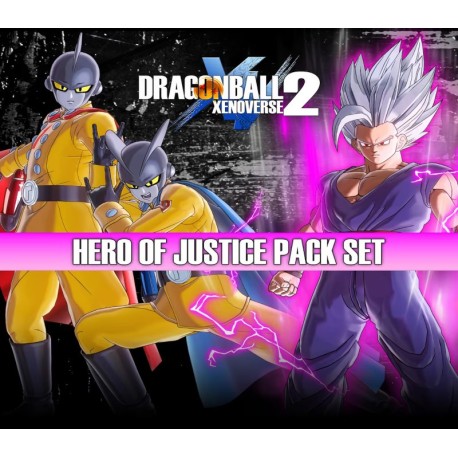 Dragon Ball: Xenoverse 2 - Hero of Justice Pack Set DLC NA PC Steam CD Key