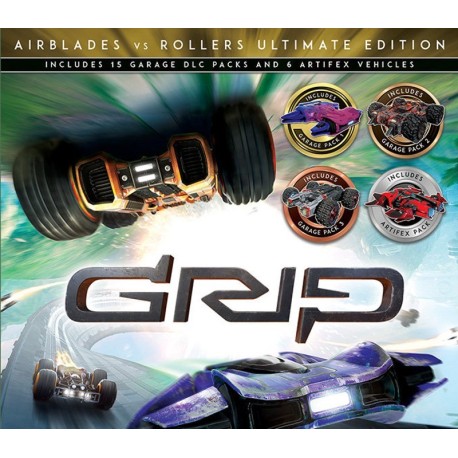GRIP: Combat Racing Airblades vs Rollers Ultimate Edition EU PC Steam CD Key