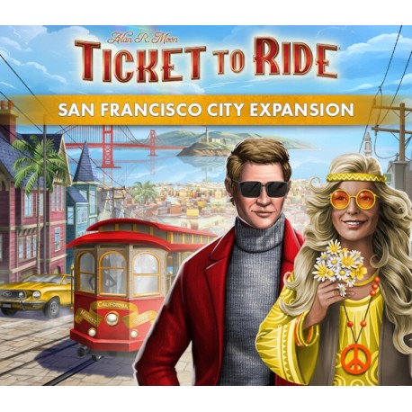 Ticket to Ride - San Francisco City Expansion DLC PC Steam CD Key