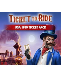 Ticket to Ride - USA 1910 Ticket Pack DLC PC Steam CD Key