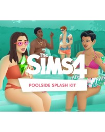 The Sims 4 - Poolside Splash Kit DLC EU PC EA App CD Key