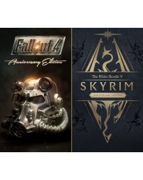 The Elder Scrolls V: Skyrim Anniversary Edition + Fallout 4: Anniversary Edition EU XBOX One / Xbox Series X|S CD Key