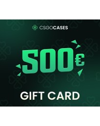 CsgoCases 500 EUR Gift Card