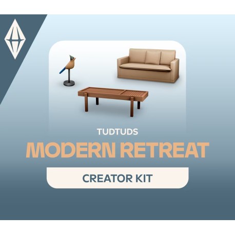 The Sims 4 - Modern Retreat Kit DLC PC EA App CD Key