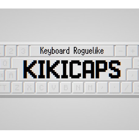 KIKICAPS: Keyboard Roguelike PC Steam CD Key