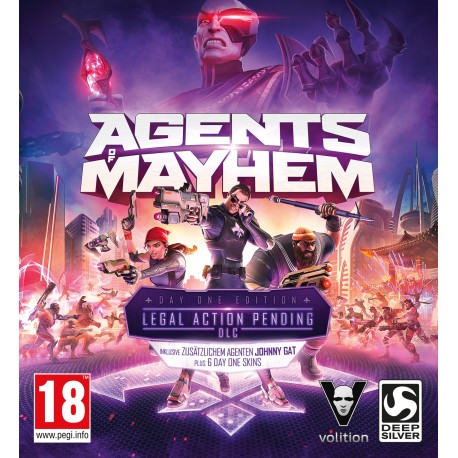 Agents of Mayhem Day One Edition Steam CD Key