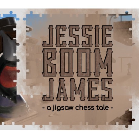 Jessie 'Boom' James - a jigsaw chess tale PC Steam CD Key