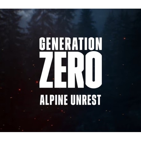 Generation Zero - Alpine Unrest DLC EU PC Steam CD Key