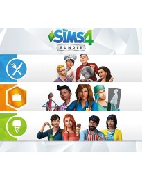 The Sims 4 - Get to Work DLC + Dine Out DLC + Cool Kitchen Stuff DLC Bundle EU XBOX One CD Key