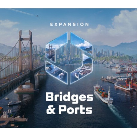 Cities: Skylines II - Bridges & Ports DLC PC Steam CD Key