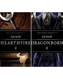 The Elder Scrolls V: Skyrim - Hearthfire + Dragonborn DLC Bundle PC Steam CD Key